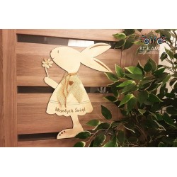 Easter - Door decoration - Bunny