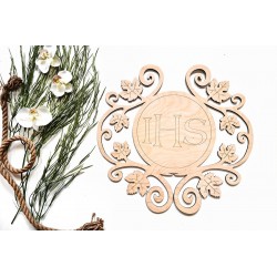 Ornament IHS - Decoration for Communion
