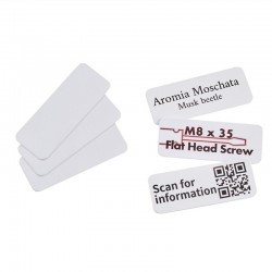 PVC self-adhesive labels - E-Mark