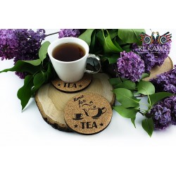 Cork tea pads - Teapot