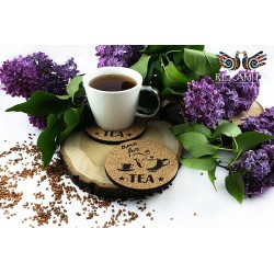 Cork tea pad - Teapot