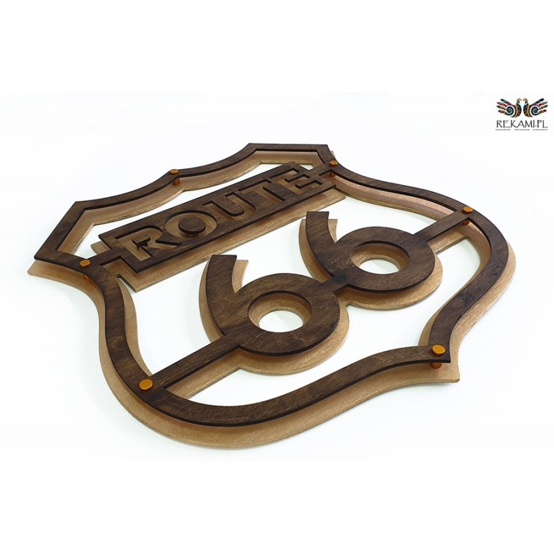 Route 66 signboard - Wall decoration