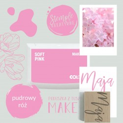 Poduszka tuszująca Make 1 - Kolor Soft Pink